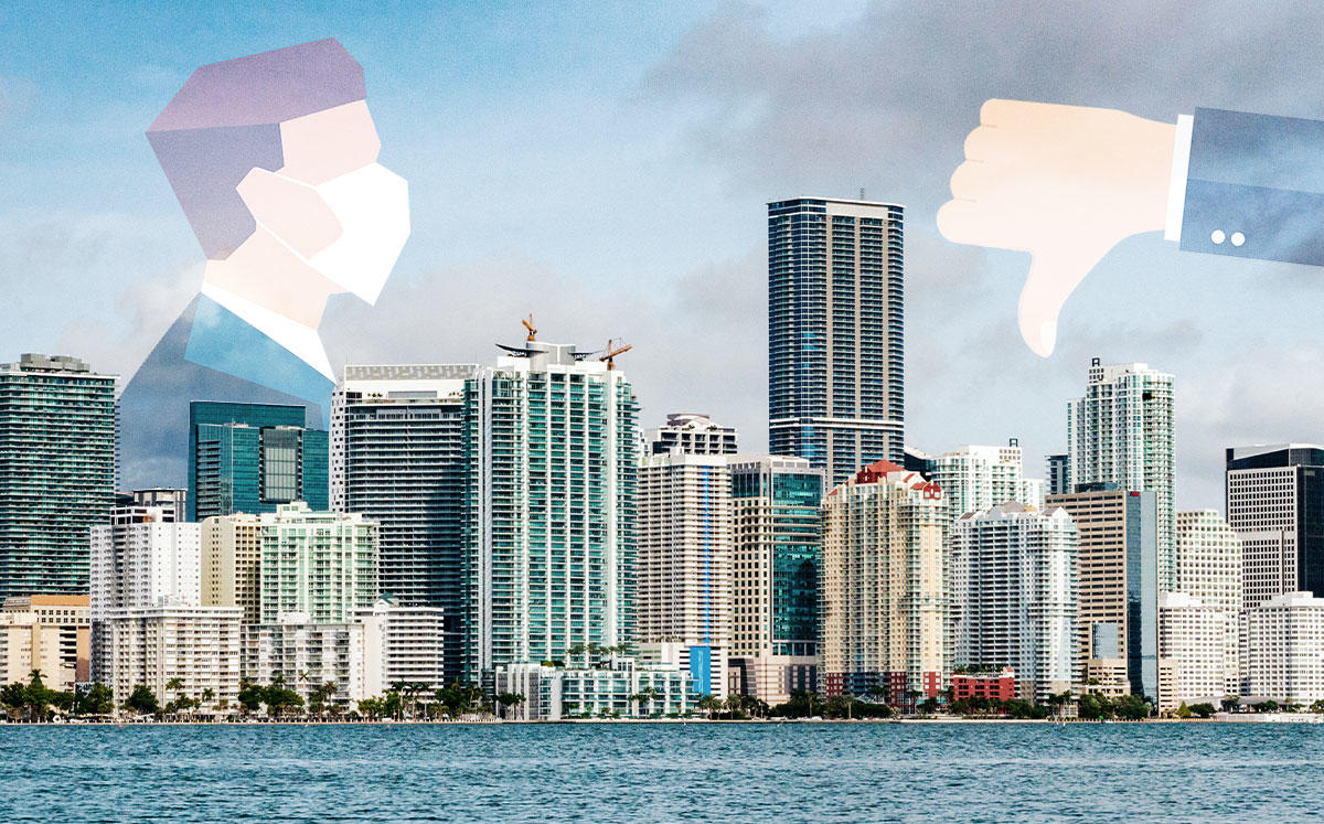 South Florida real estate is impacted by the coronavirus (Credit: iStock)