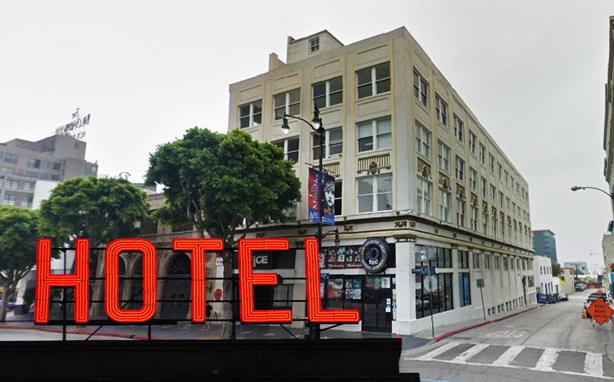 Historic Parker Building could become a hotel (Credit: Google Maps)