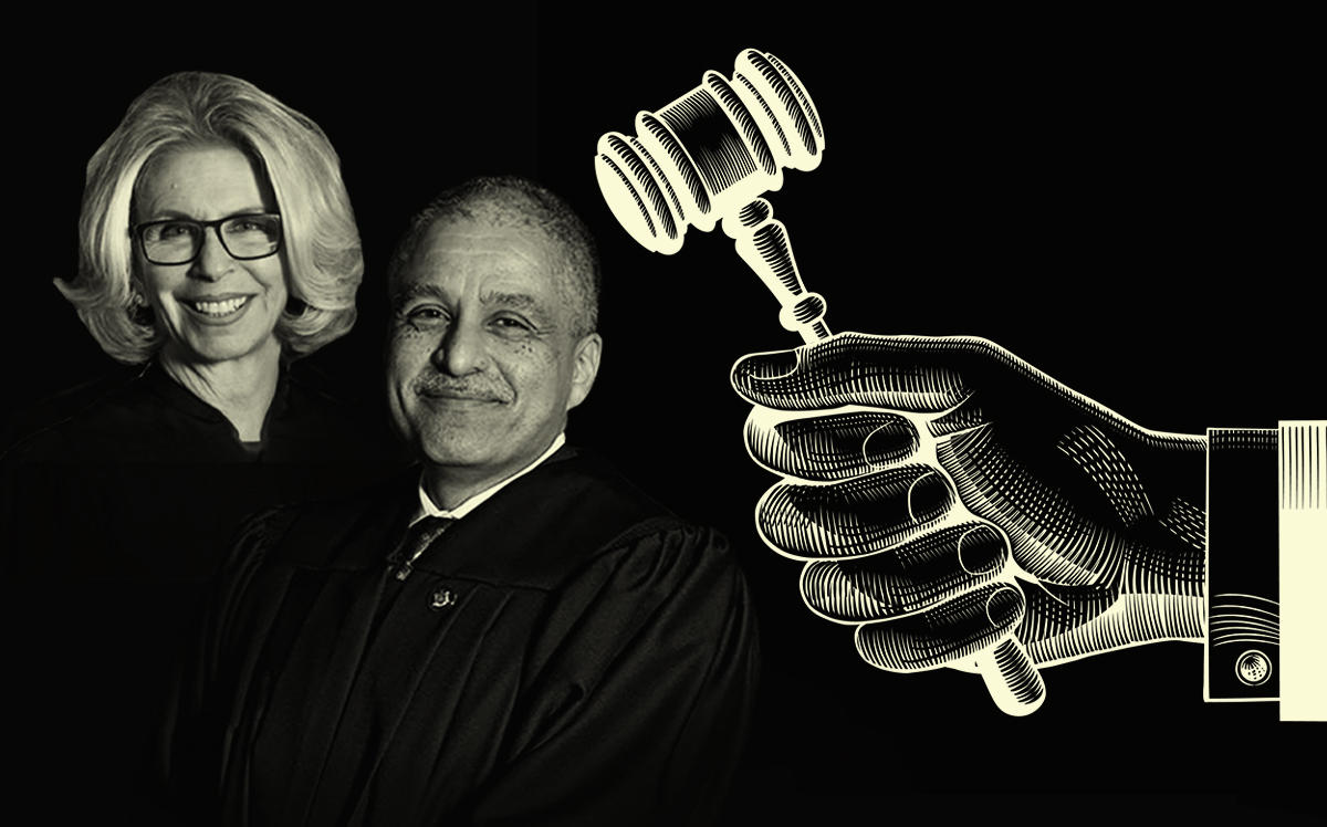 Judge Janet DiFiore and Judge Rowan Wilson (Credit: iStock, New York State Courts)