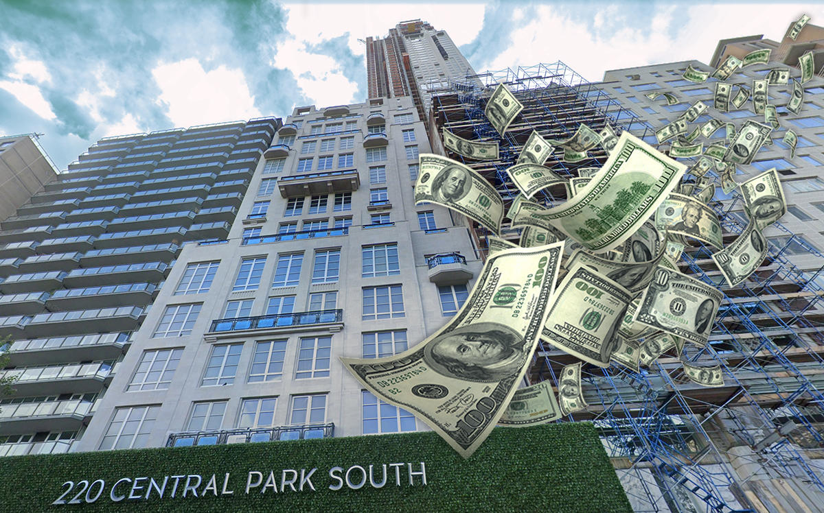 220 Central Park South (Credit: Google Maps, iStock)