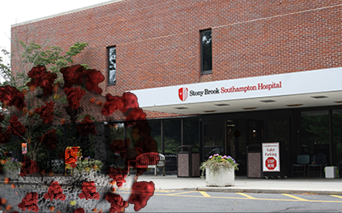 Stony Brook Southampton Hospital (Credit: CDC, Stony Brook)