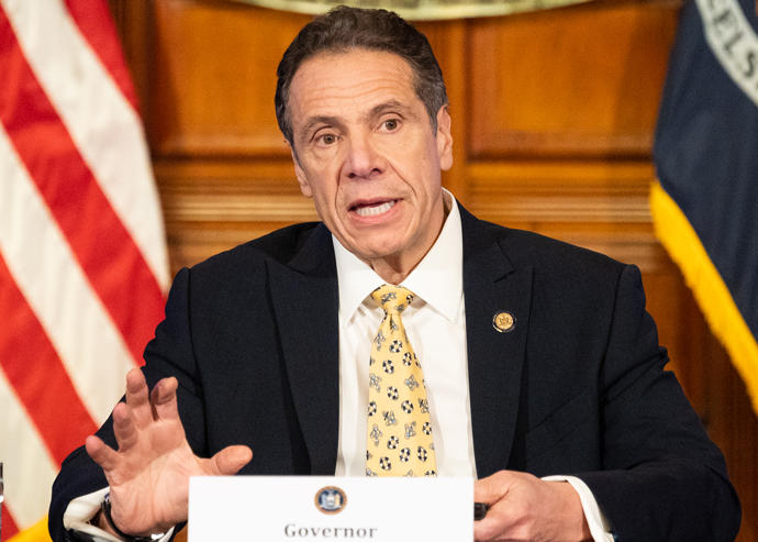 Governor Andrew Cuomo (Credit: Michael Brochstein / Echoes Wire/Barcroft Media via Getty Images)