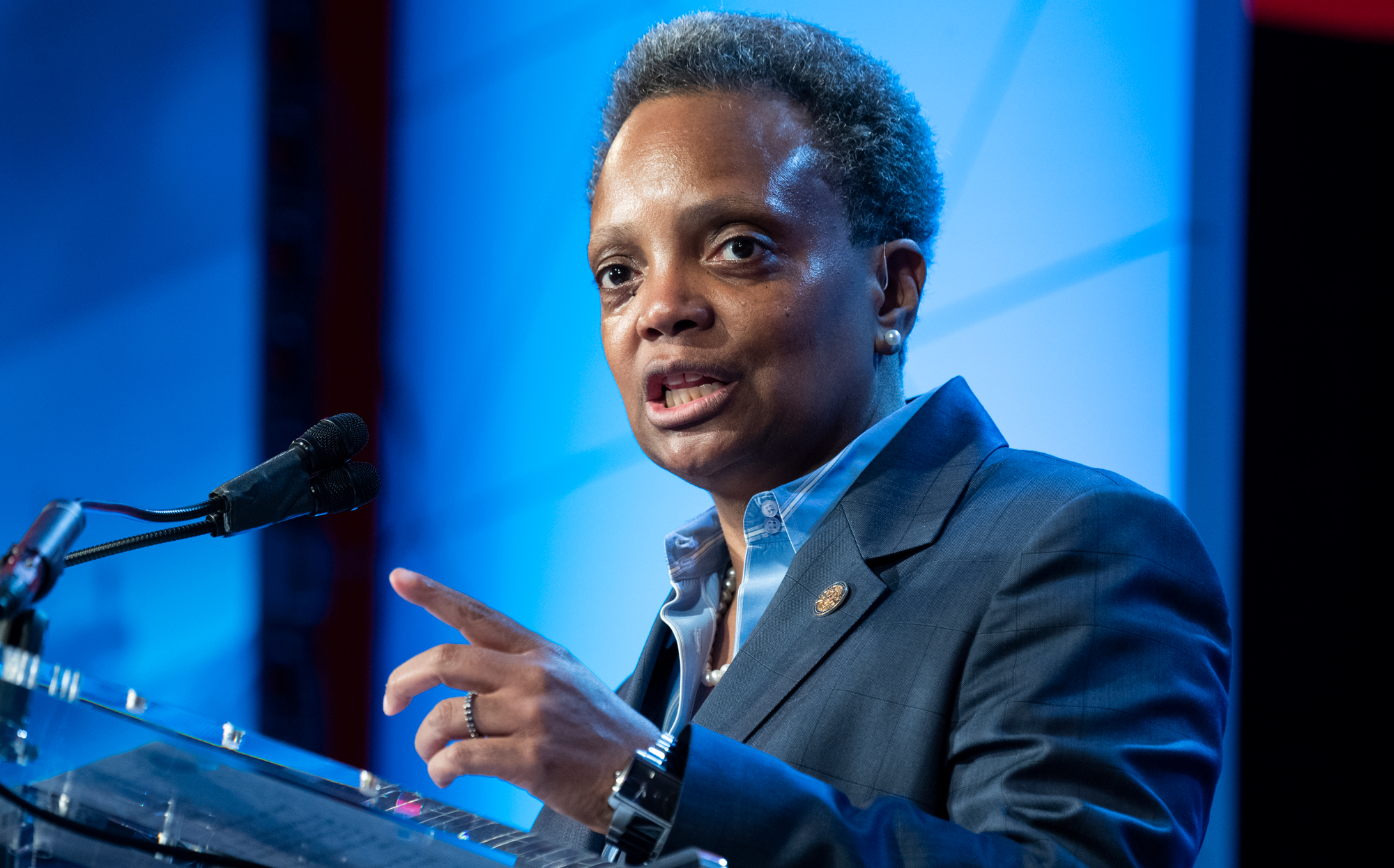 Chicago Mayor Lori Lightfoot (Photo By Tom Williams/CQ-Roll Call, Inc via Getty Images)