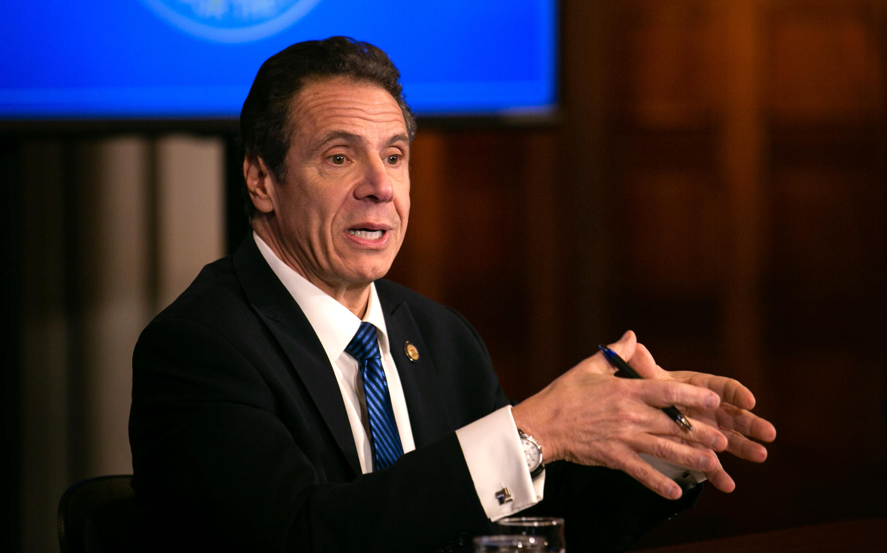 Governor Andrew Cuomo (Photo by Karla Ann Cote/NurPhoto via Getty Images)