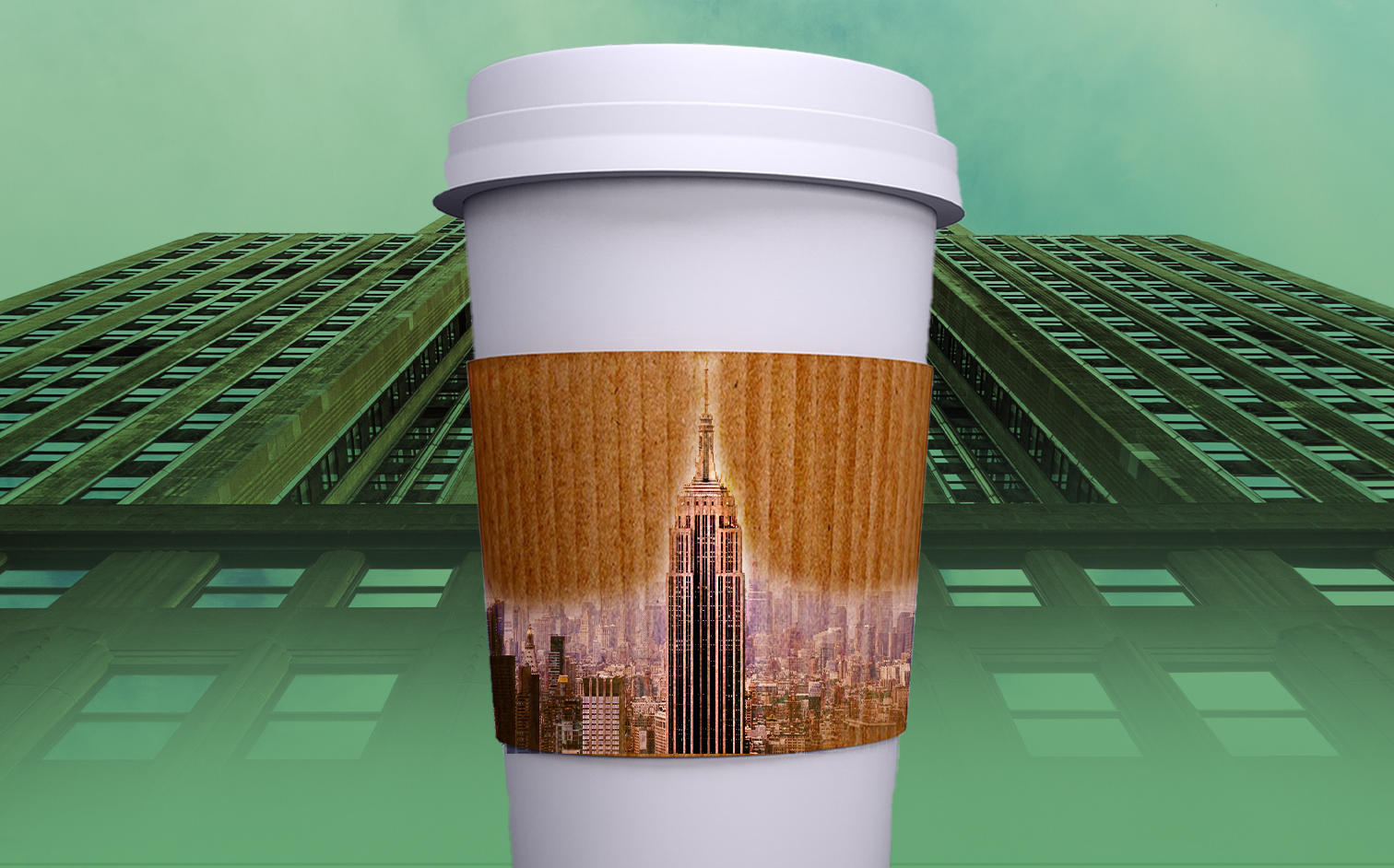 Starbucks is bringing a high-concept store to a giant triplex at the base of the Empire State Building (Illustration by The Real Deal)
