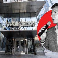 Neiman Marcus at Hudson Yards in New York and Neiman Marcus CEO Geoffroy van Raemdonck (Credit: Neiman Marcus by Noam Galai/Getty Images; van Raemdonck by JOE SCHILDHORN/Patrick McMullan via Getty Images )