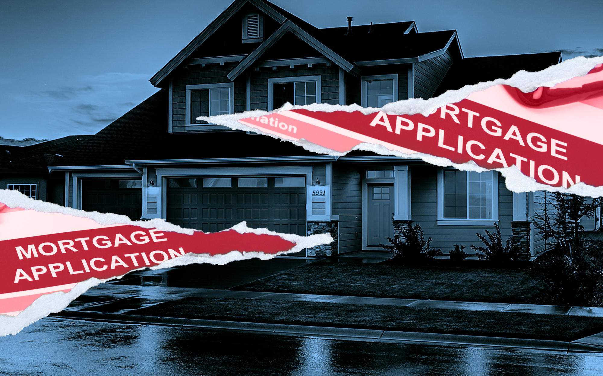 The number of loan applications for home purchases fell sharply last week (Credit: iStock)