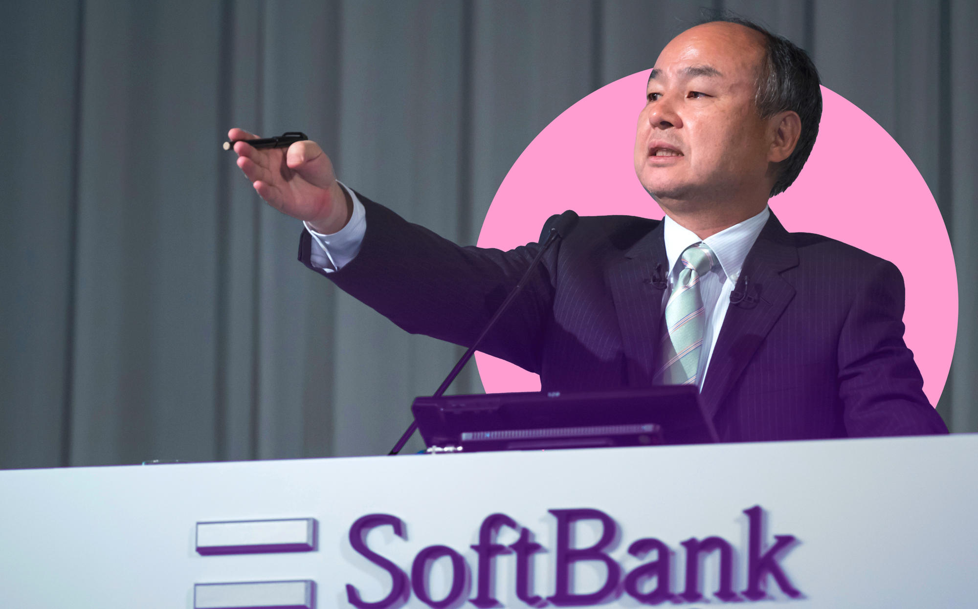 Softbank CEO Masayoshi Son (Photo by Tomohiro Ohsumi/Getty Images)