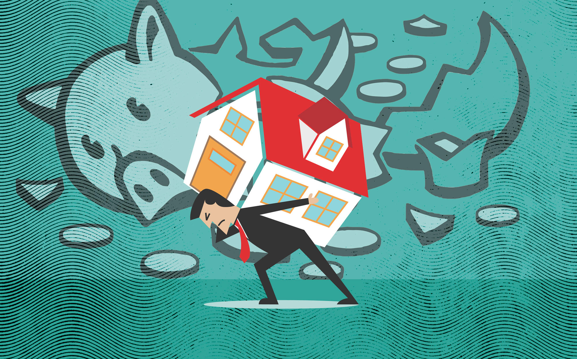 Homeowners are halting mortgage payments as forbearance rates surge. (Credit: iStock)
