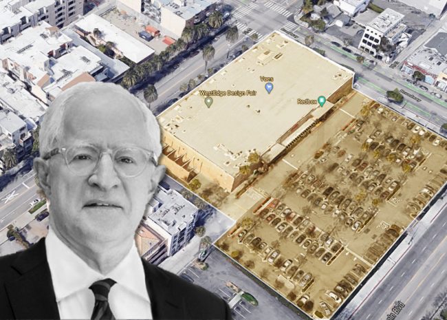 Related California CEO William Witte and the project site (Credit: Google Maps)