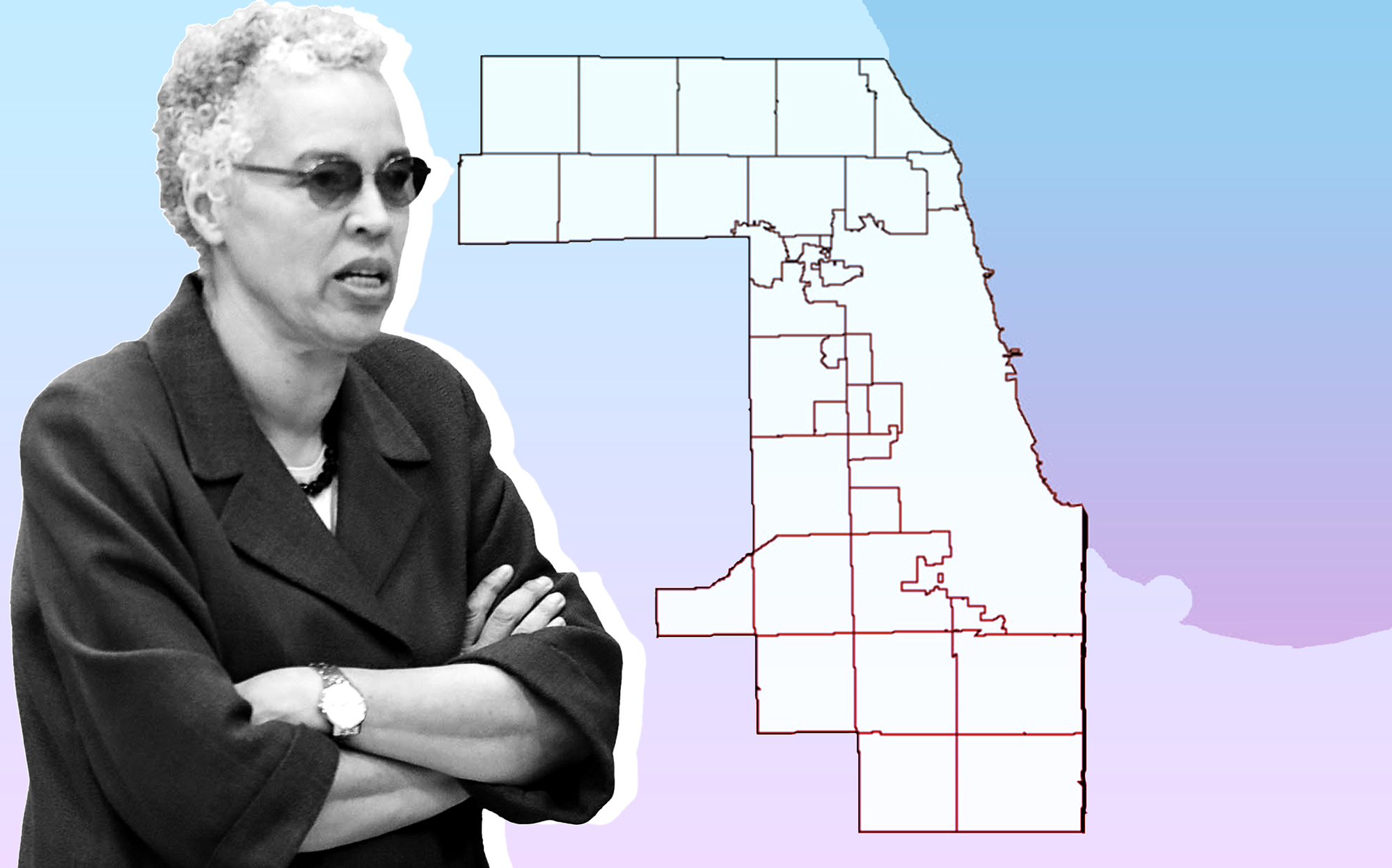 Cook County Board President Toni Preckwinkle announced the $10 million Community Recovery Fund that targets independent contractors and small businesses affected by the coronavirus. (Credit: Preckwinkle by Scott Olson/Getty Images)