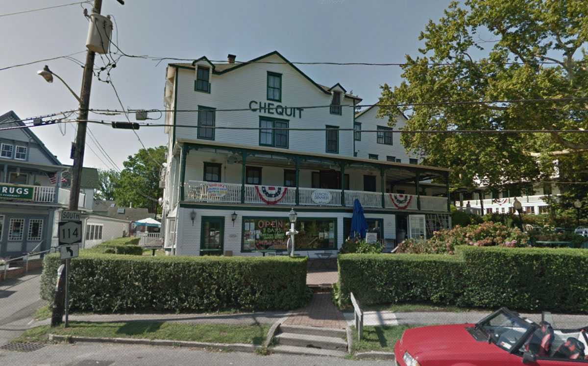 The Chequit Inn at 23 Grand Avenue (Credit: Google Maps)