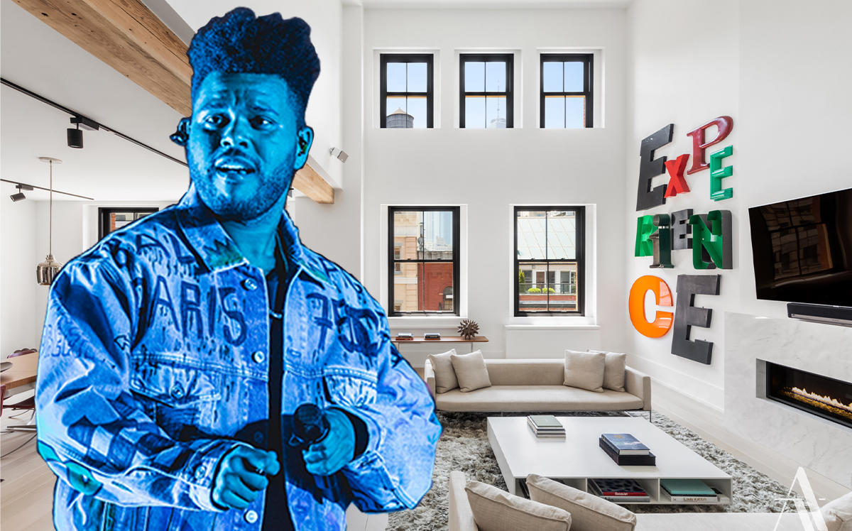 Abel Tesfaye aka The Weeknd and 433 Greenwich Street Penthouse D (Credit: Gina Wetzler/Redferns via Getty Images)