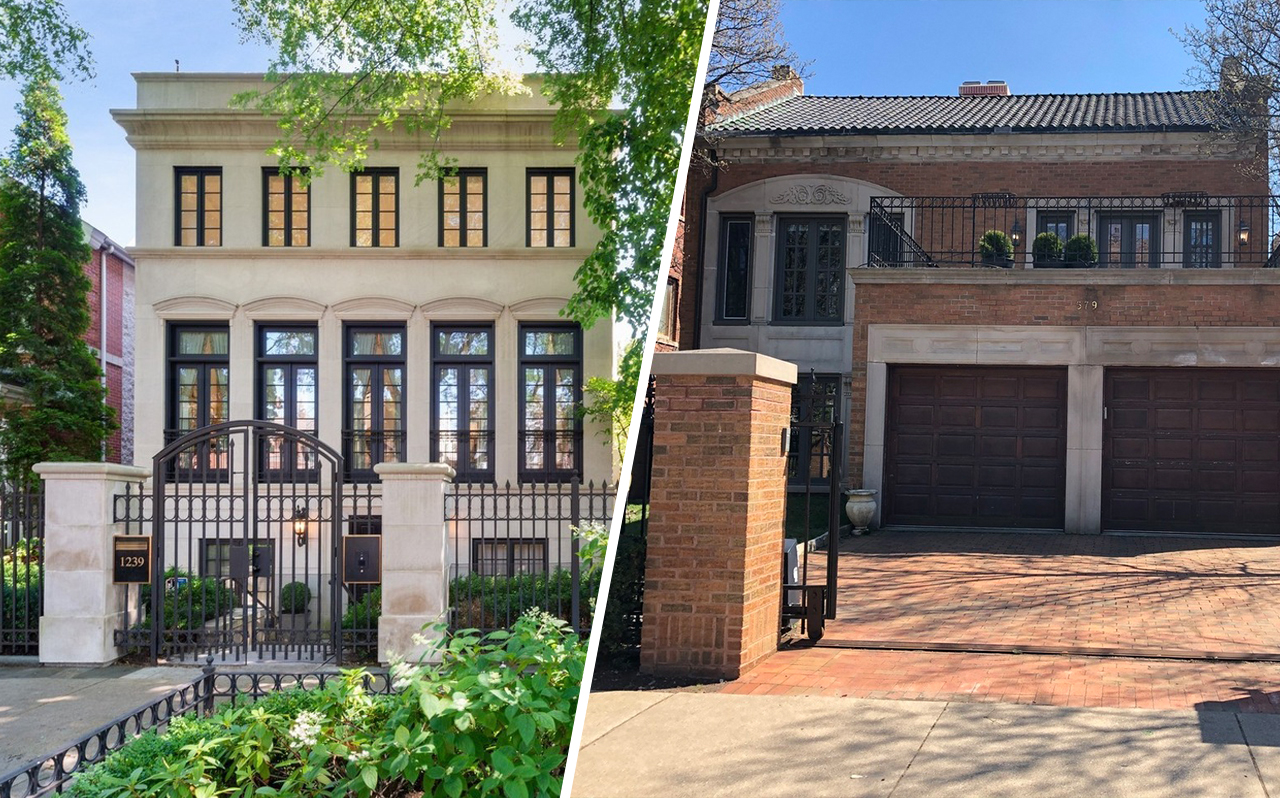 1239 W. Altgeld St. and 579 W. Hawthorne Place (Credit: Redfin)
