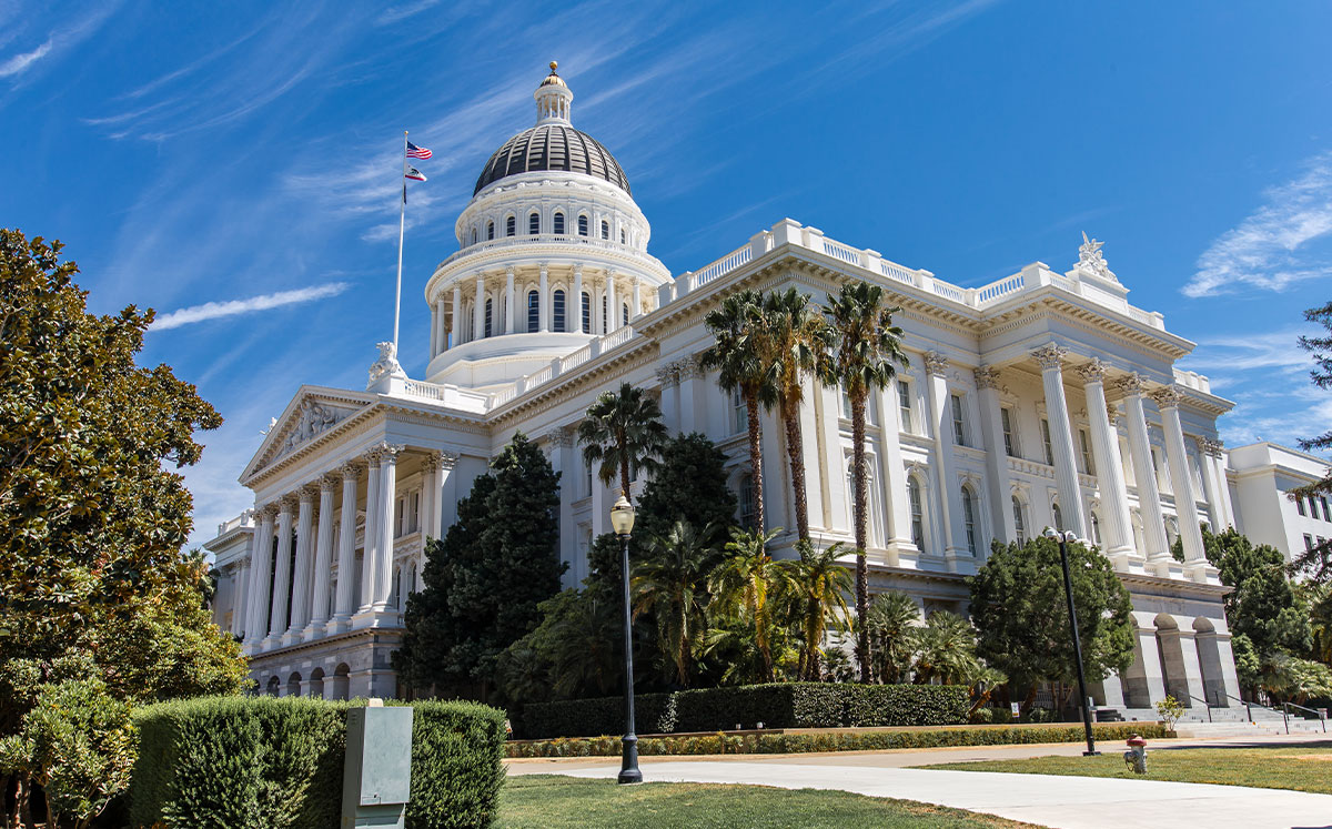 California State Capitol building (Credit: iStock)