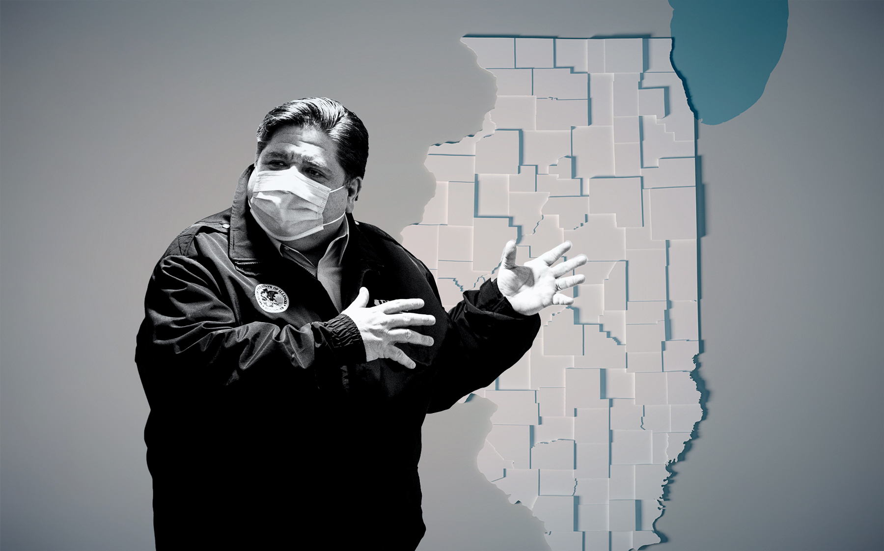 Gov. J.B. Pritzker’s five-point plan to reopen the state’s economy includes a broader range of businesses in Phase 3. (Credit: Pritzker by Tyler LaRiviere - Pool/Getty Images; iStock)