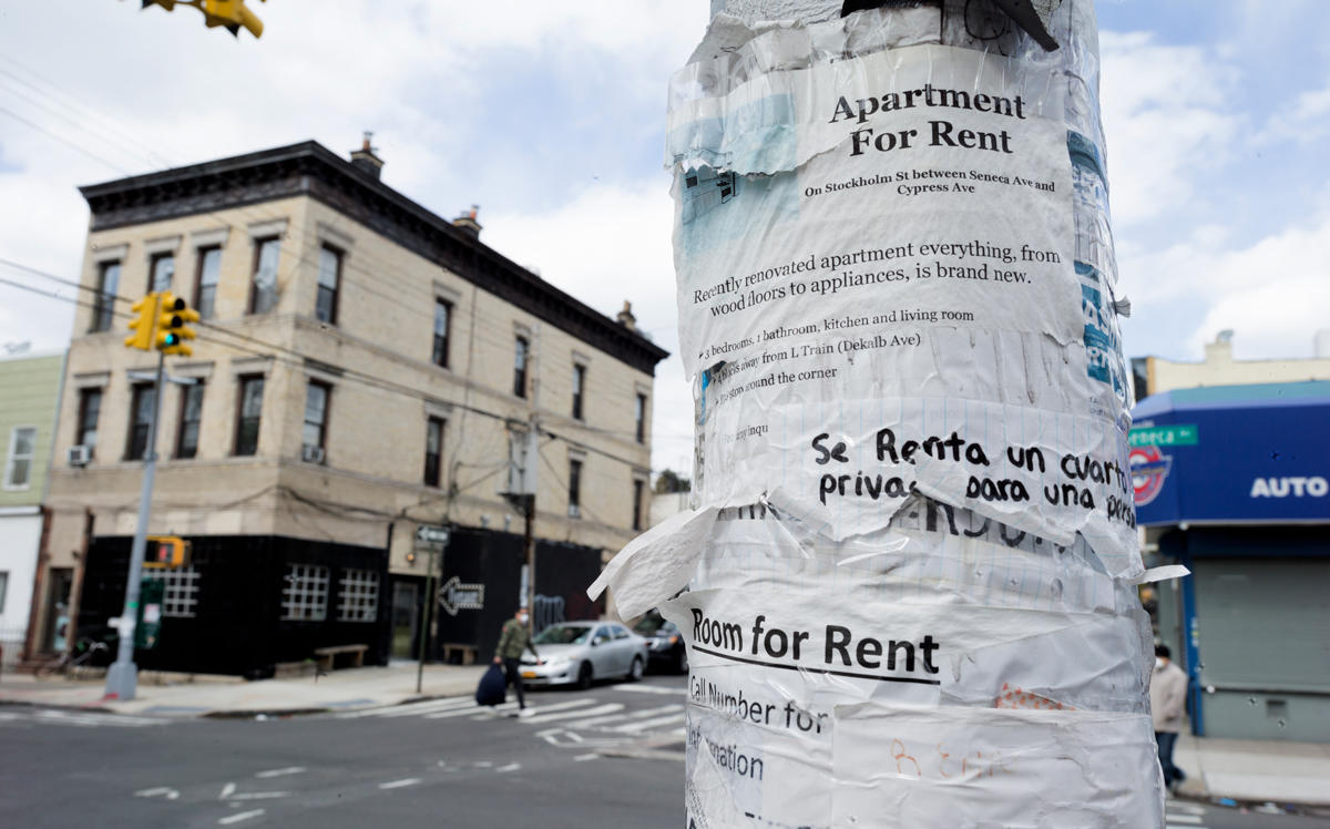 The United States’ housing policy response to the coronavirus crisis has “significant gaps” that leave most renters vulnerable (Photo by Andrew Lichtenstein/Corbis via Getty Images)
