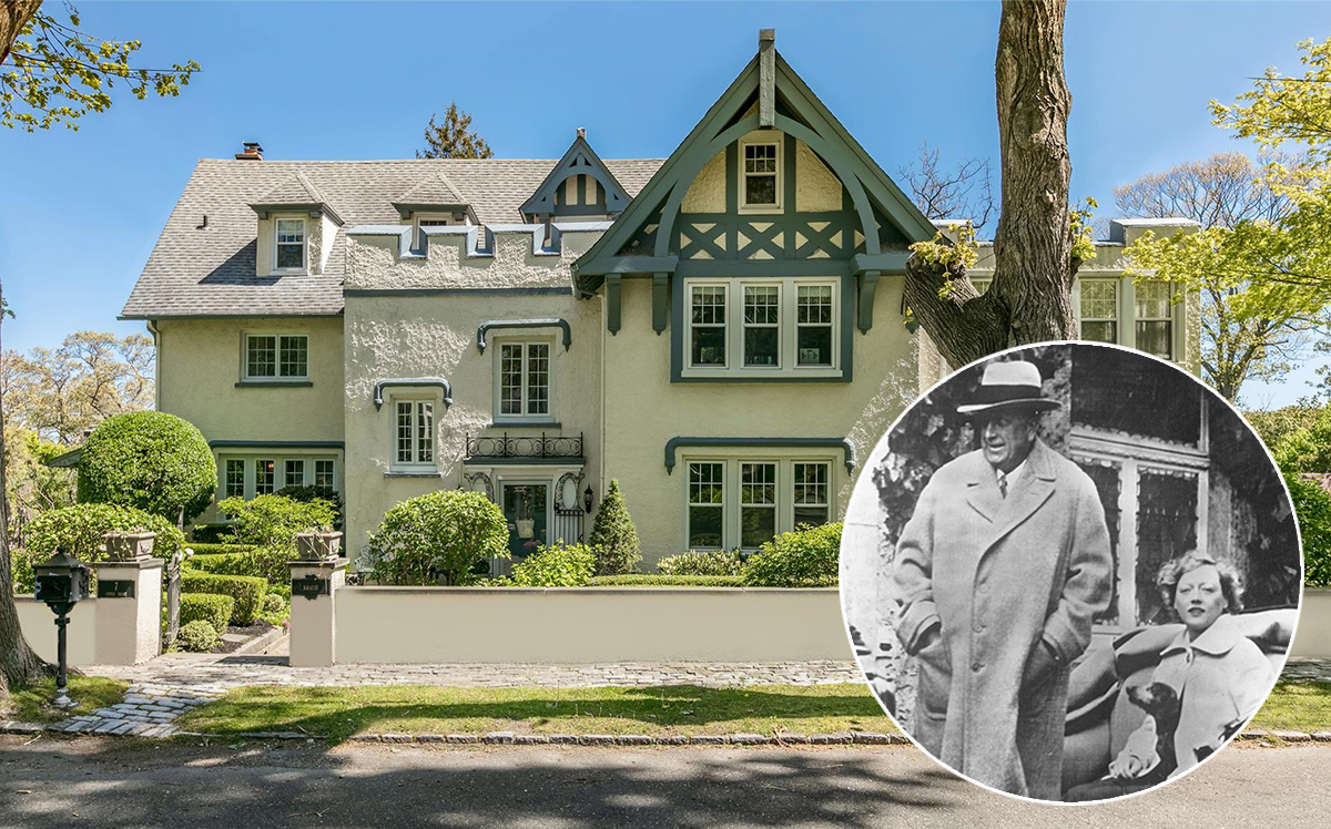 William Randolph Heart, Marion Davies and 7 Upper Drive (Getty, Elliman)