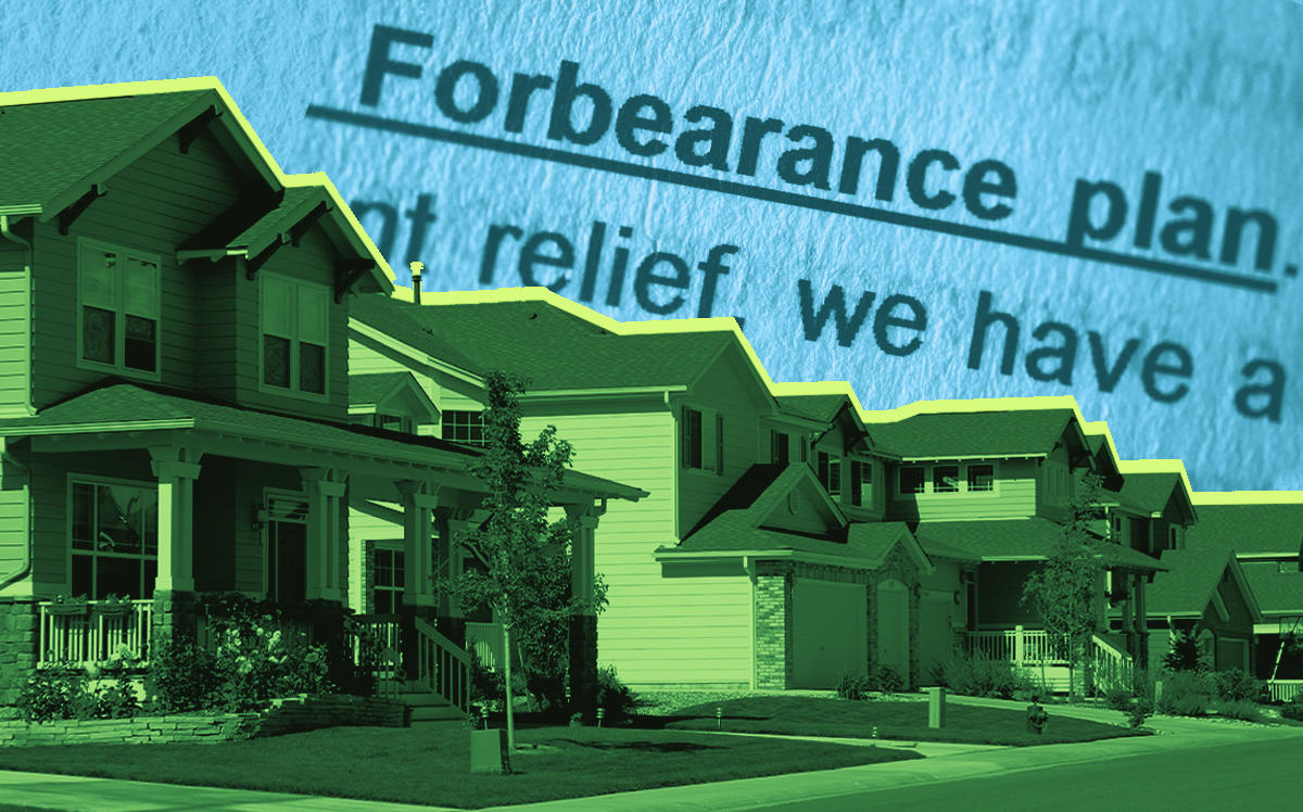 The share of U.S. residential mortgages in forbearance grew last week (iStock)