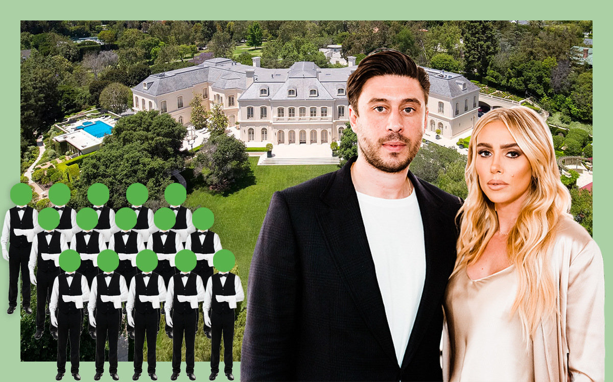 Spelling Manor with Sam Palmer and Petra Ecclestone (Hilton & Hyland, Getty, iStock)