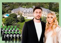 Spelling Manor with Sam Palmer and Petra Ecclestone (Hilton & Hyland, Getty, iStock)