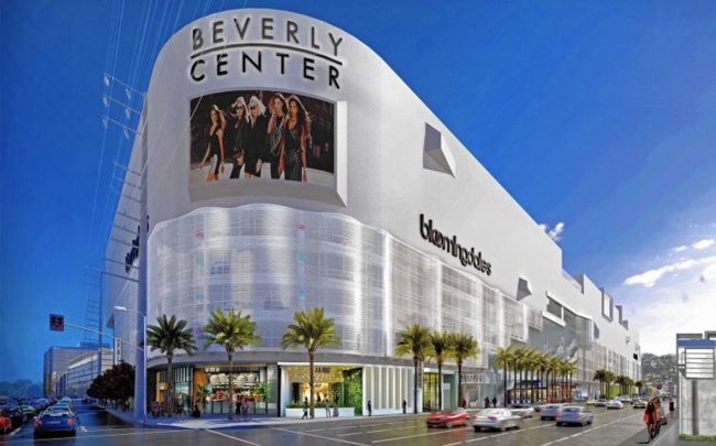 A rendering of the Beverly Center (Credit: Beverly Center via Los Angeles Times)