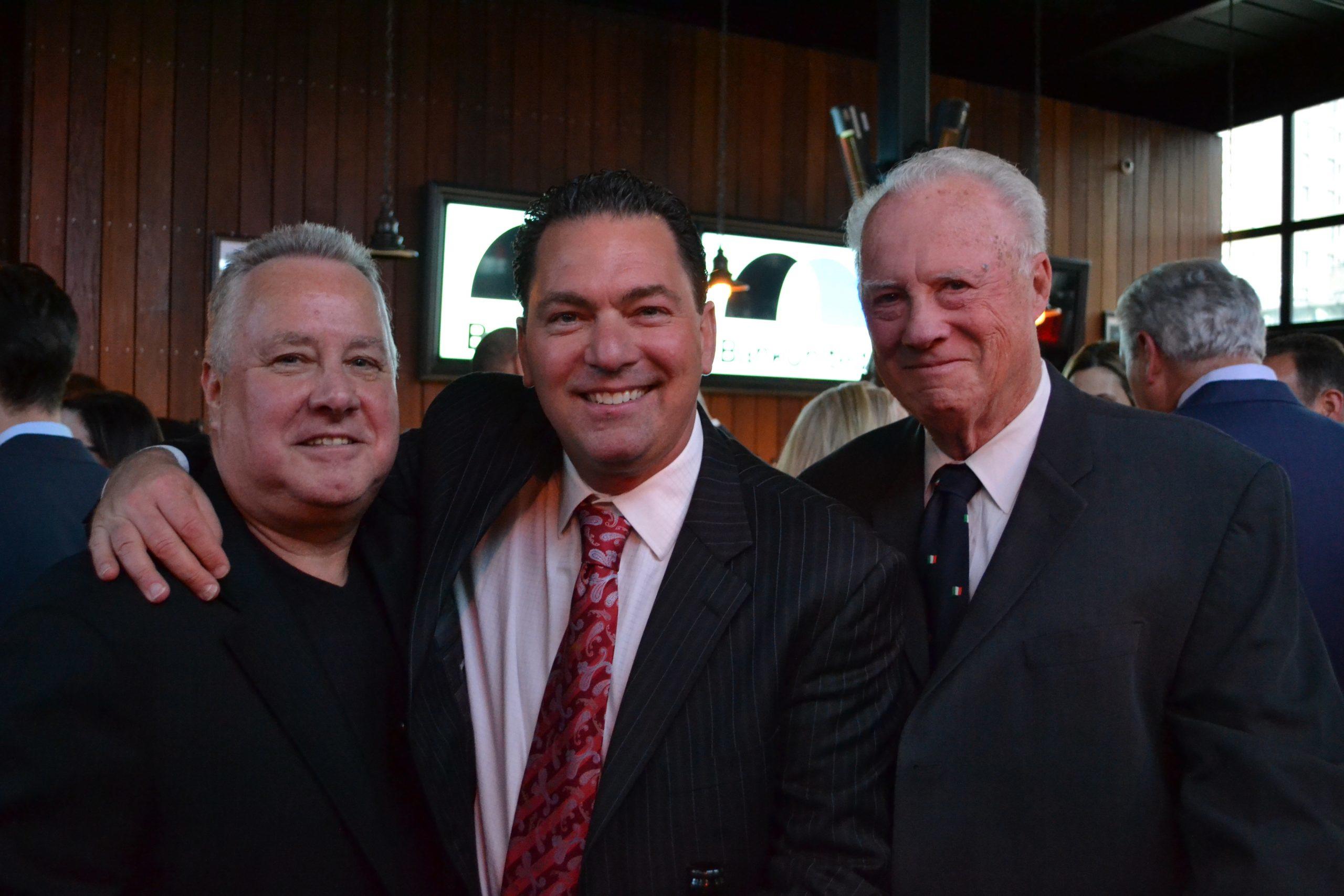 From left: Robert Zalud President of Service, Donald Gelestino President &amp; CEO, George Deering Director