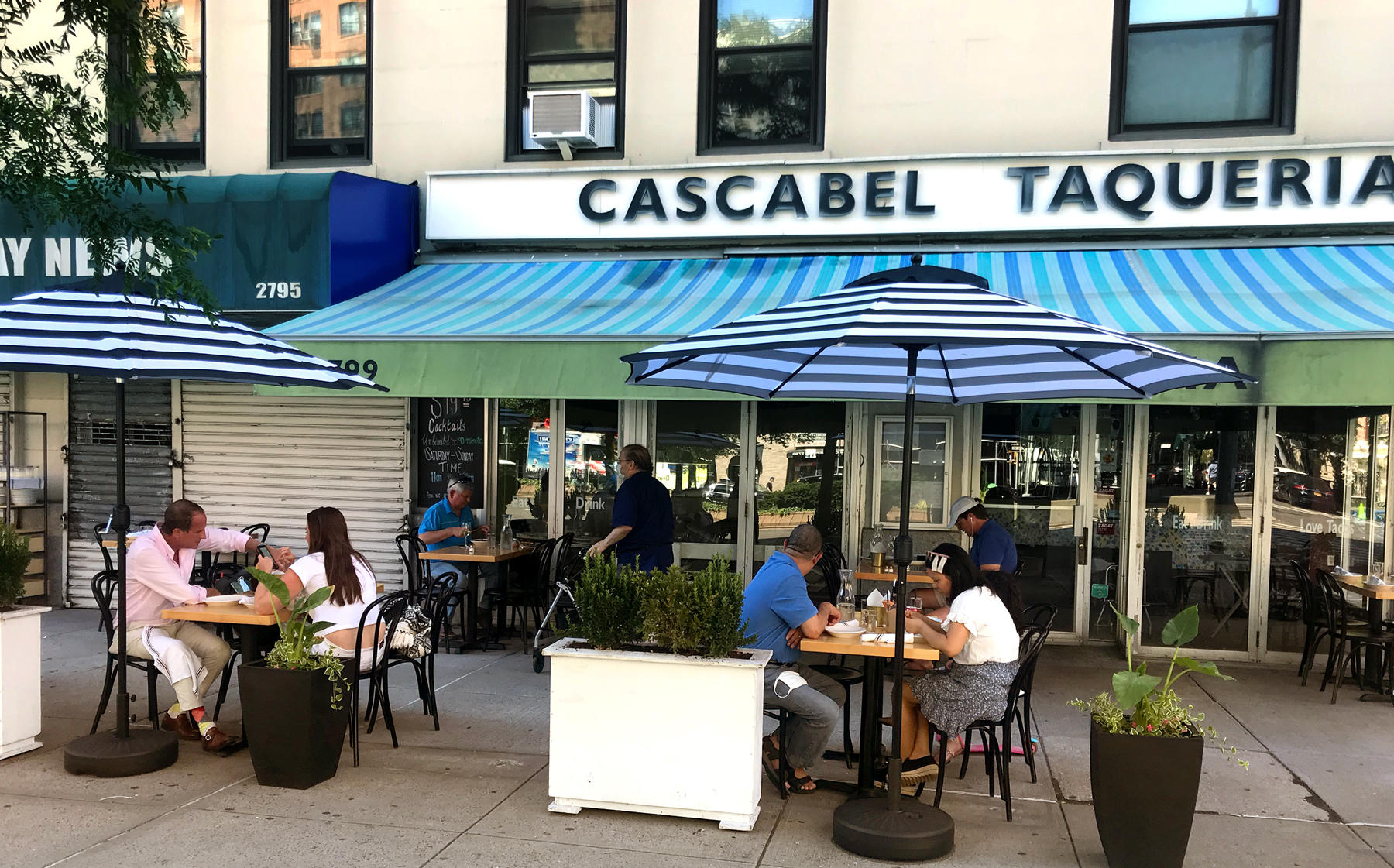 Cascabel Taqueria, near the corner of West 108th Street and Broadway (Alexi Friedman)