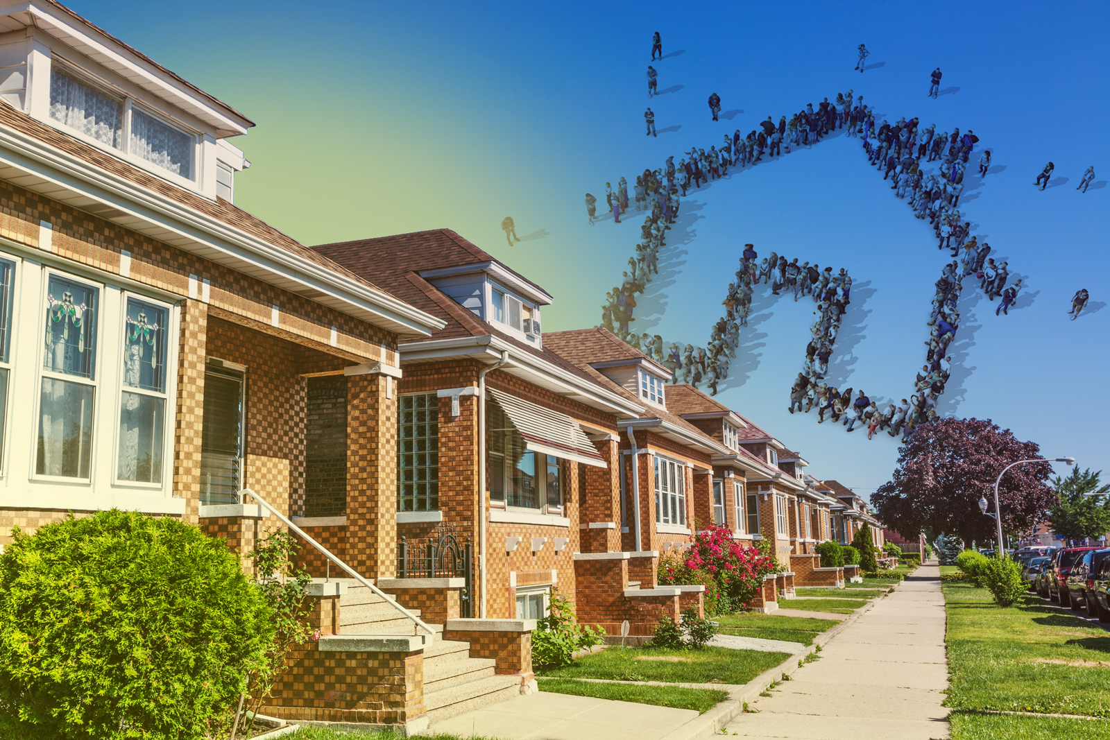  The Chicago housing market is seeing an uptick in contracts signed and in the number of open houses, as buyers and sellers get off the sidelines. (iStock)