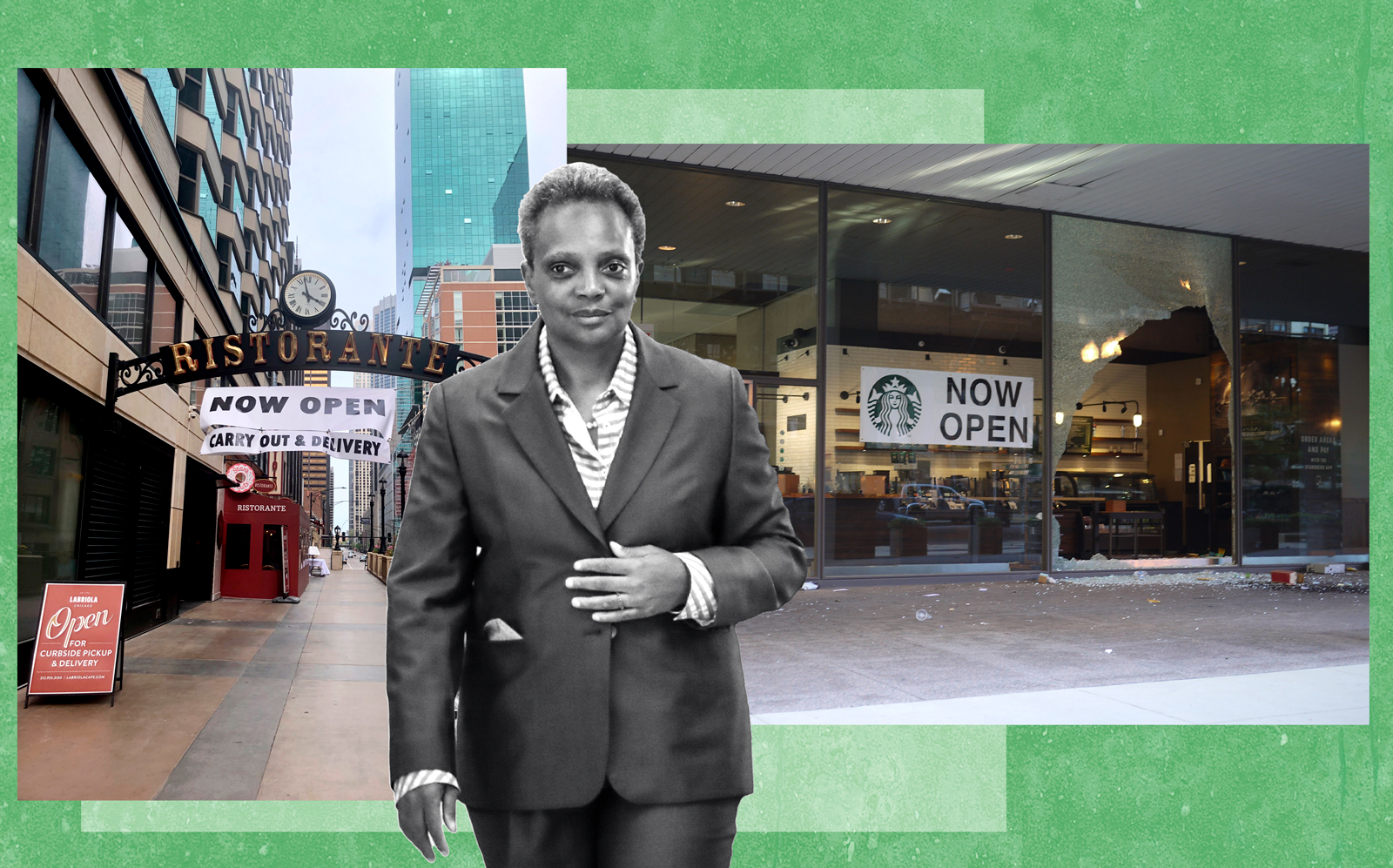 Mayor Lori Lightfoot said the city will create a fund to help store owners whose shops were damaged by recent looting. (Getty)