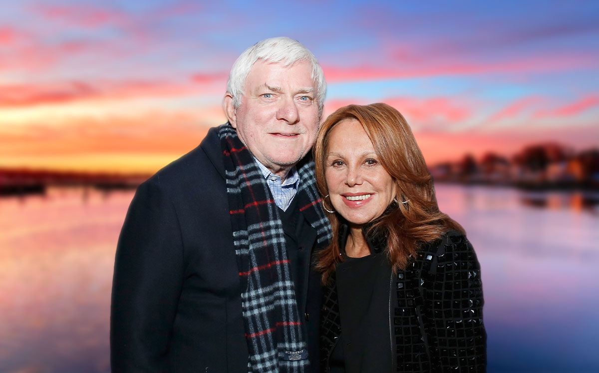 Phil Donahue and Marlo Thomas (Credit: Cindy Ord/Getty Images)