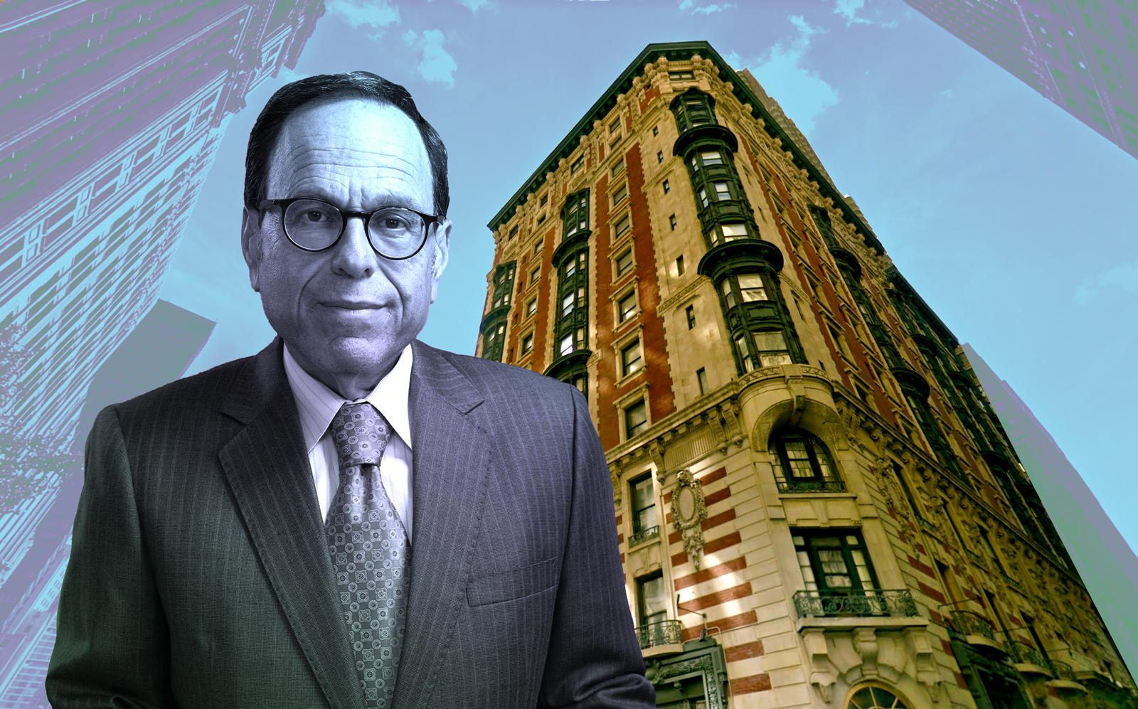 GFI Capital CEO Allen Gross and the James Hotel at 22 East 29th Street (Google Maps)