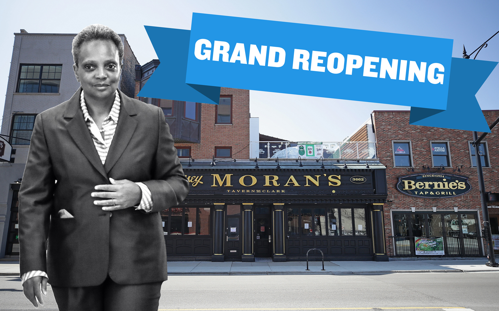 Mayor Lori Lightfoot is allowing city restaurants and bars to open for indoor dining — with restrictions — a week ahead of schedule. (Getty)