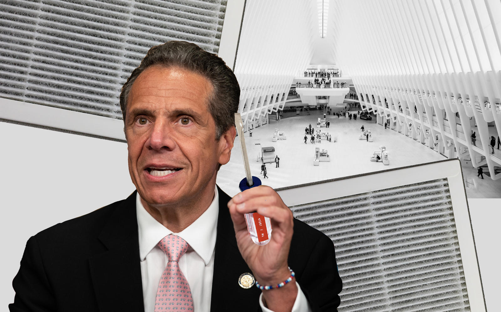 Gov. Andrew Cuomo says malls will need to make their AC systems coronavirus-proof before reopening (Getty)