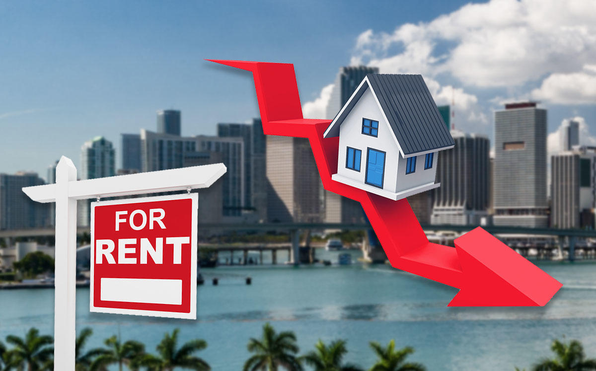 South Florida rents are starting to fall (Credit: iStock)