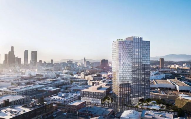 520 Mateo in the Arts District (Credit: Department of City Planning via Curbed)