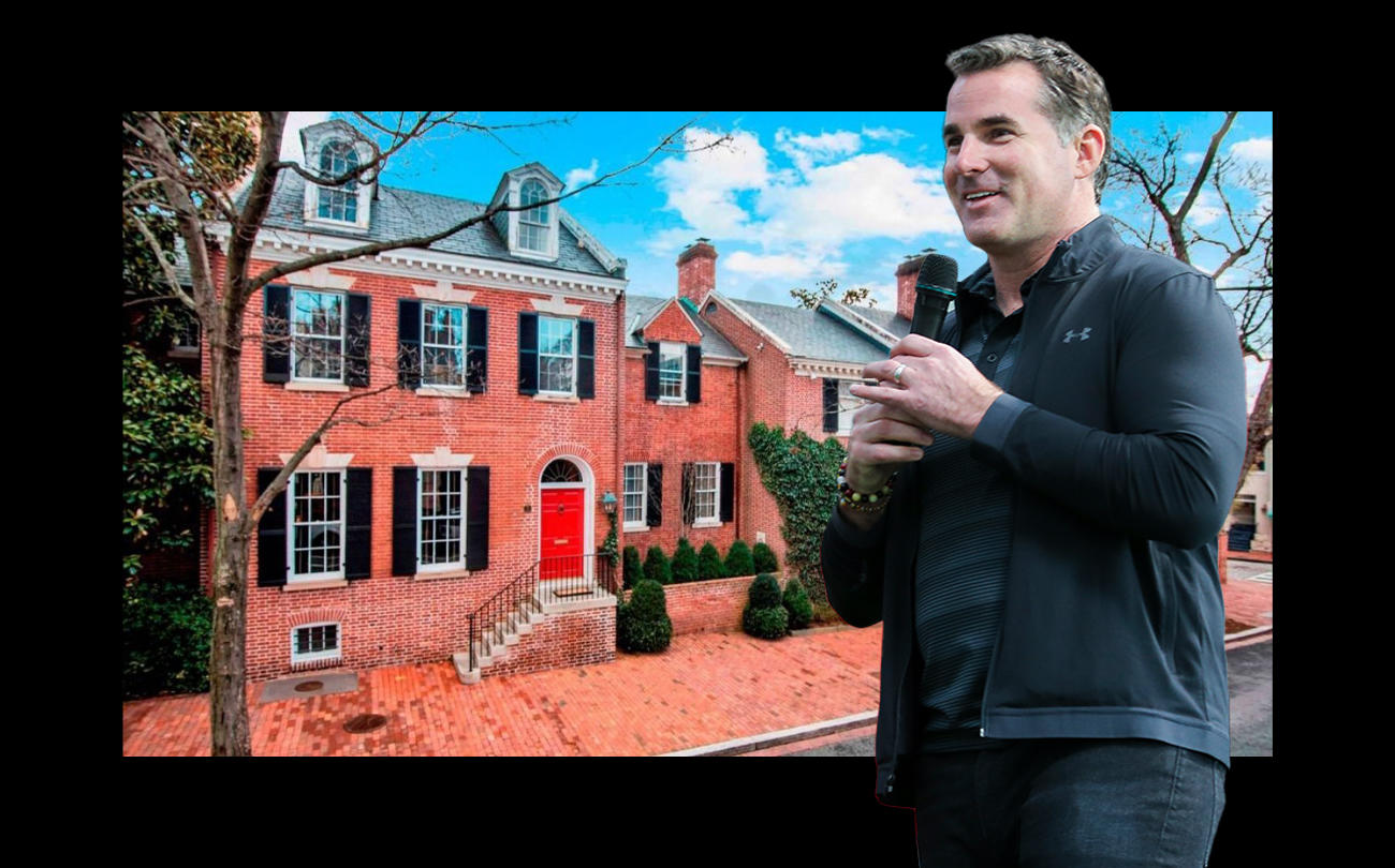 Under Armour CEO Kevin Plank and his Washington, D.C. home (Getty, Courtesy: Homevisit)