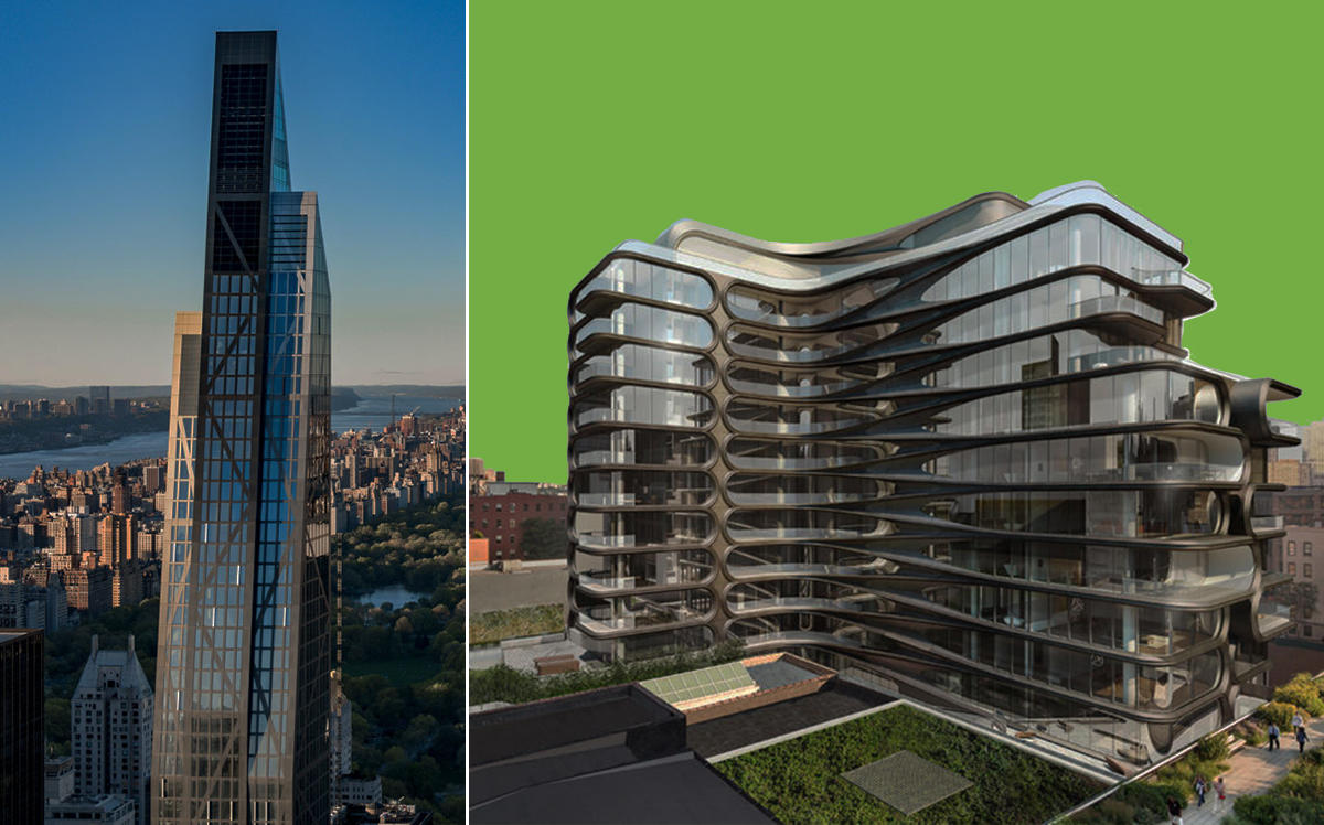 53 West 53rd Street and 520 West 28th Street (53W53, Zaha Hadid Architects)