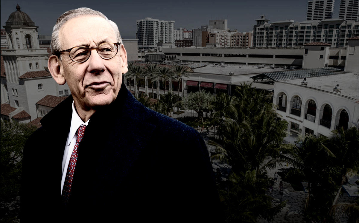 Stephen Ross and a rendering of Rosemary Square (Getty, Related)