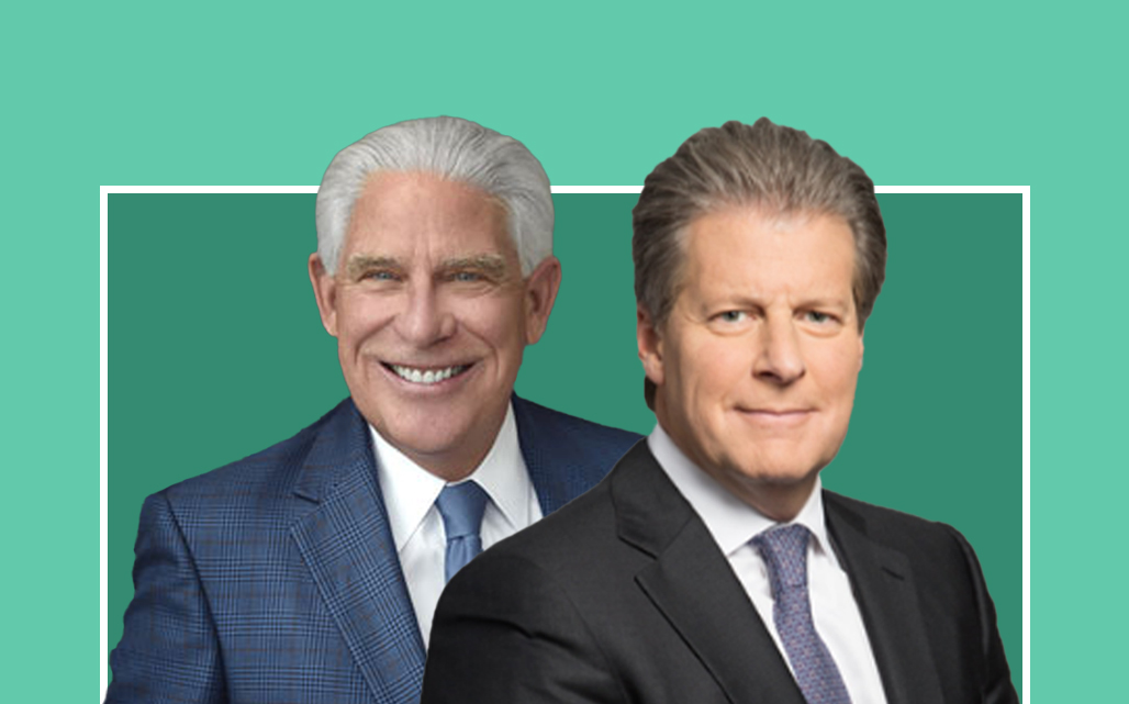 Maser Consulting CEO Richard Maser and Colliers CEO Jay Hennick 