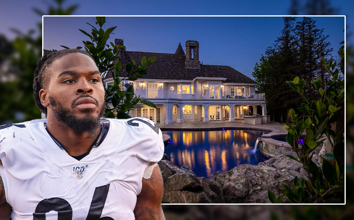 Mark Barron and the property (Credit: Michael Hickey/Getty Images, and Heritage Auctions)