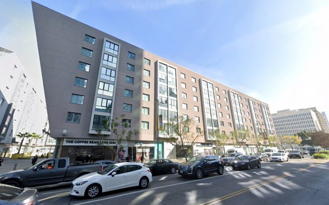 The Wilshire Vermont apartments at 3183 Wilshire Boulevard