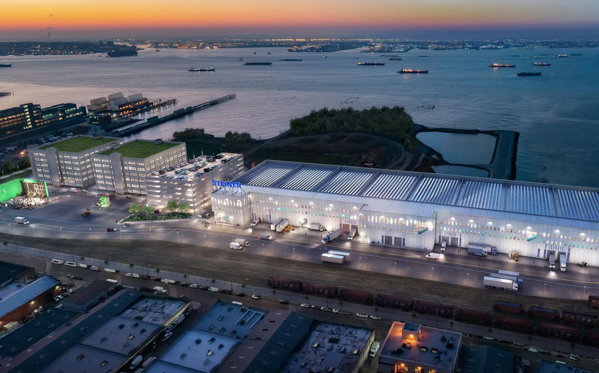Rendering of Bush Terminal at Sunset Park (Courtesy of Synoesis)