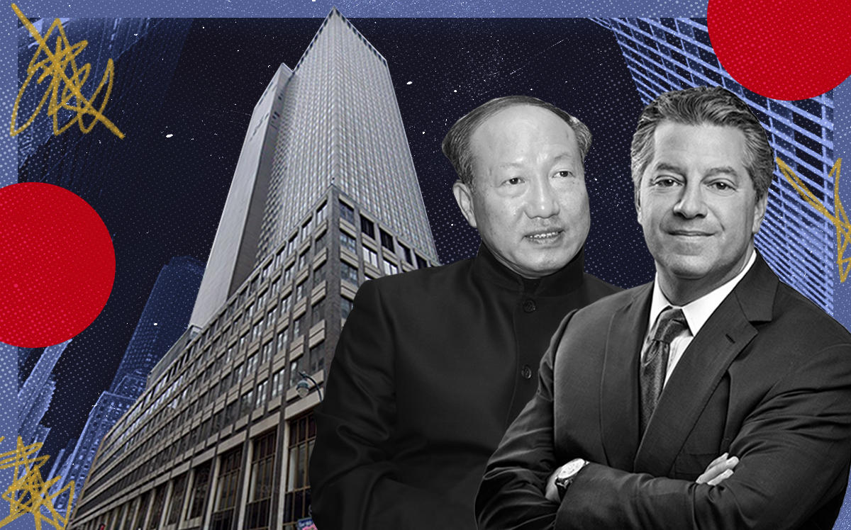 HNA Group chairman Chen Feng, SL Green CEO Marc Holliday and 245 Park Avenue (Getty, Google Maps, iStock)HNA Group chairman Chen Feng, SL Green CEO Marc Holliday and 245 Park Avenue (Getty, Google Maps, iStock)