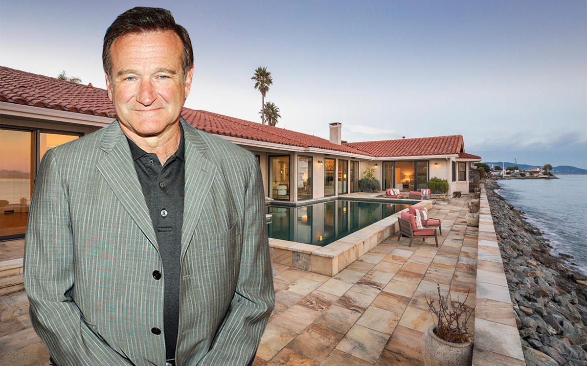 Robin Williams and 95 St Thomas Way (Getty, Compass)