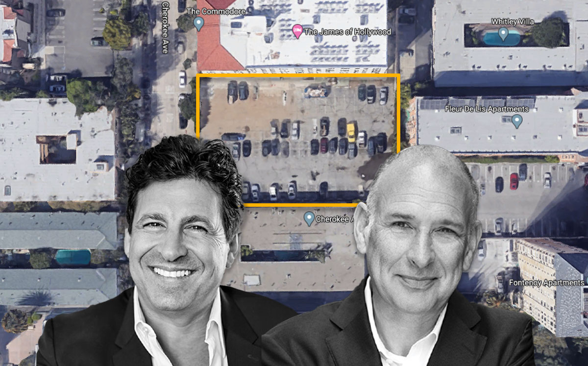 Gidi Cohen and Adrian Goldstein with the property (Credit: Google Maps)