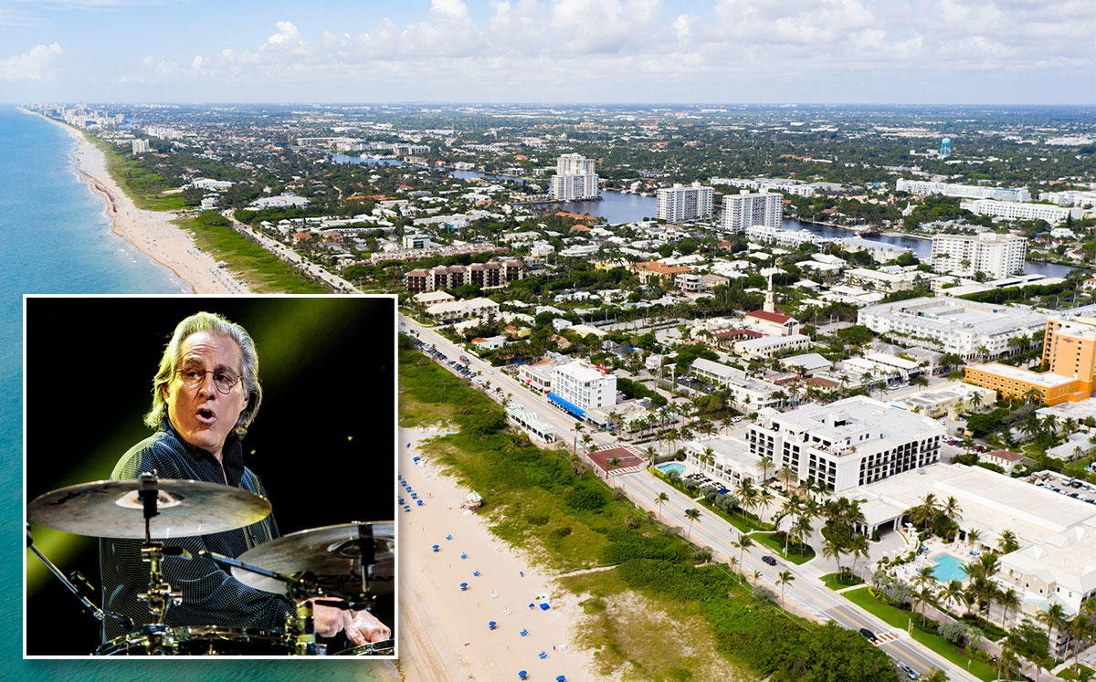 Max Weinberg and Delray Beach (Credit: Sergione Infuso/Corbis via Getty Images)