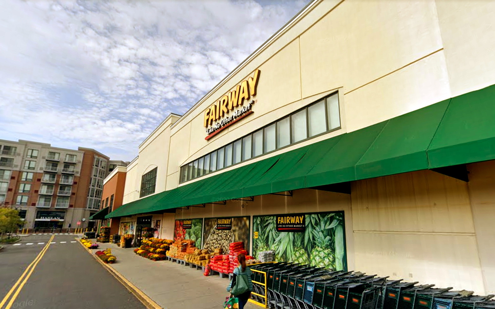 The former Fairway Market at 699 Canal Street in Stamford’s South End (Google Maps)