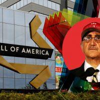 Mall of America and Triple Five Group chairman Nader Ghermezian (Mall of America by KEREM YUCEL/AFP via Getty Images and Raymond Boyd/Getty Images)