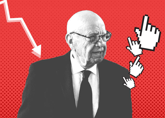 News Corp. chairman Rupert Murdoch (Murdoch by Dia Dipasupil/Getty Images; Pixabay)